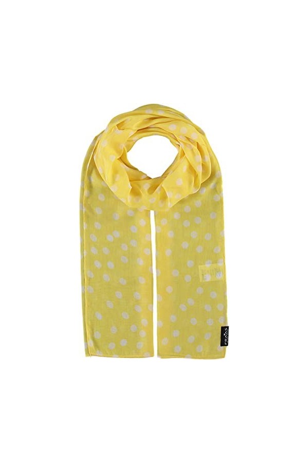 FRAAS Écharpe femme à pois - parfaite pour le printemps et lété - accessoire de mode aéré