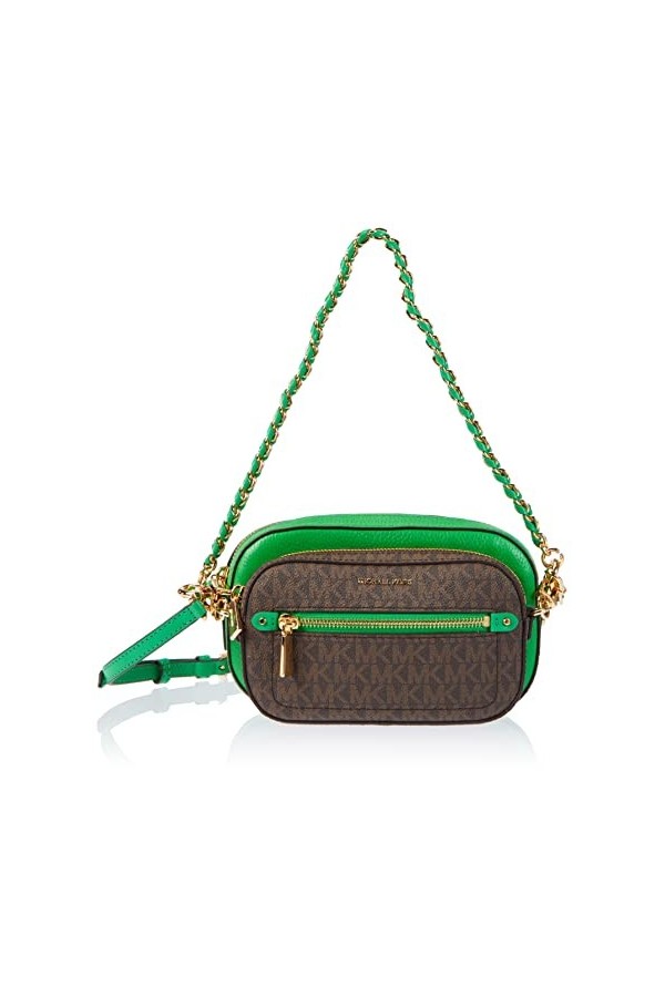 Michael Kors JSET 4IN1 Camera XBODY, Bag Women, Palmier, Taille Unique