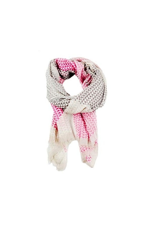 United Labels Peanuts Halstuch Big Snoopy, -0119647 Châle, Multicolore Rosa Grau , Taille Unique Femme