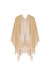 MAPLE UK - Châle - Femme - Beige - Taille unique