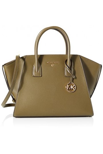 Michael Kors LG TZ Satchel, Bag Women, Olive, Taille Unique
