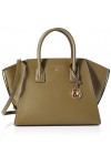 Michael Kors LG TZ Satchel, Bag Women, Olive, Taille Unique