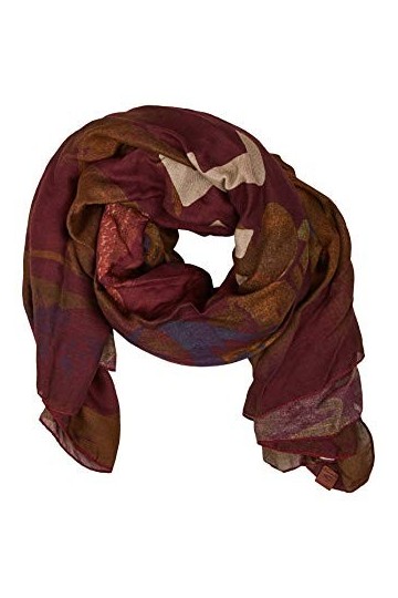 Camel Active Womenswear 2v49 Tribly, Multicolore Bordeaux Printed 56 , Unique Taille Fabricant: OS Femme