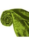 LORENZO CANA Foulard damas pour la femme – écharpe noble avec les mesures de 55 x 190 cm - motif de fleurs - élégant et léger