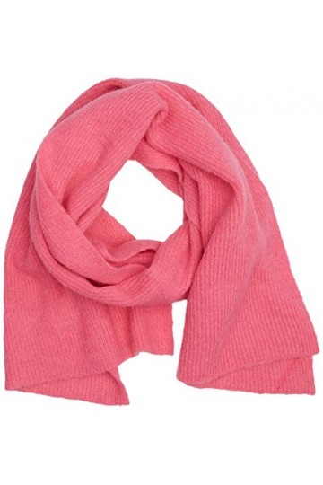 SPARKZ COPENHAGEN Roger Scarf Écharpe tricotée, Framboise, Taille Unique Femme