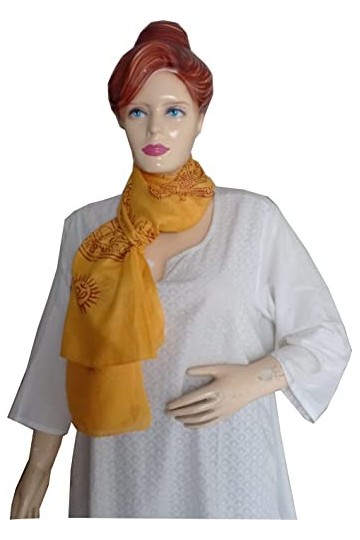 KVR OM AUM Krishna Bouddha Ganesha Shiva Yoga spirituel de bon augure Pooja Hindou Religieux Indien Prière Écharpe, Imprimé K