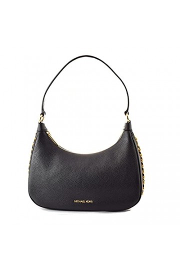 Michael Kors Sac à bandoulière Cora Black, Noir