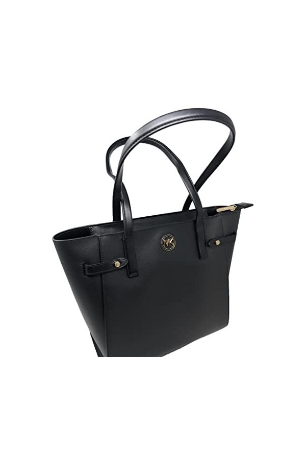 Michael Kors Carmen Sac à main Sac à main Sac à bandoulière Sac à bandoulière Sac à main, Noir , Maße: Ca. 35x26x12 CM