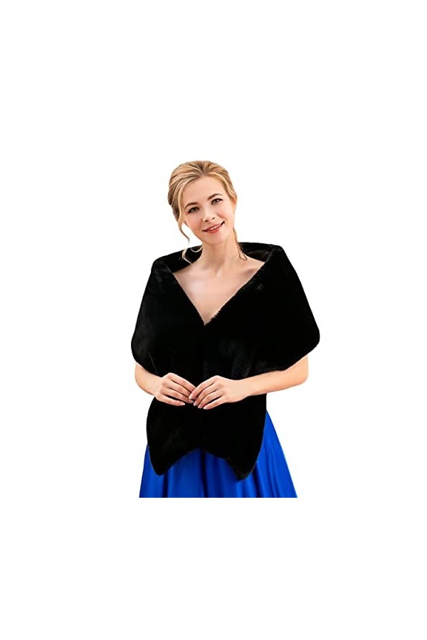 Handcess - Châle - Femme marron marron Taille unique