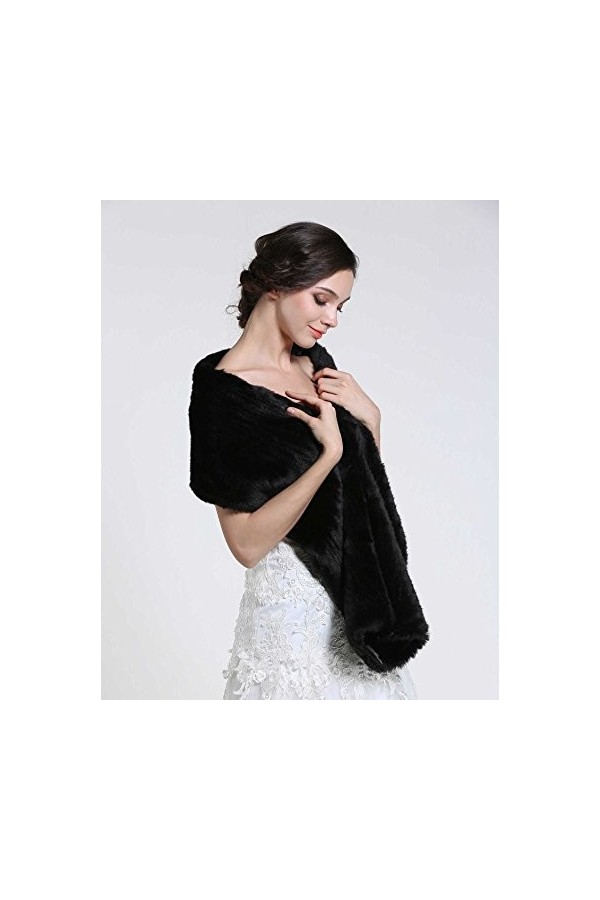 Handcess - Châle - Femme marron marron Taille unique