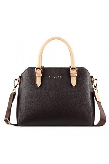 Bugatti Ella Sac à Main Rigide Fourre Tout Femme Moyen - Marron