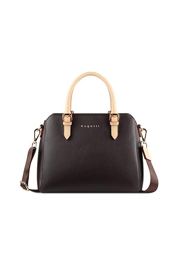 Bugatti Ella Sac à Main Rigide Fourre Tout Femme Moyen - Marron