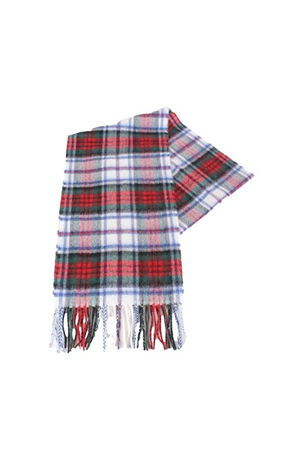 Longue écharpe en laine dagneau brossée - Qualité supérieure Disponibles dans différents tartans - - Taille unique