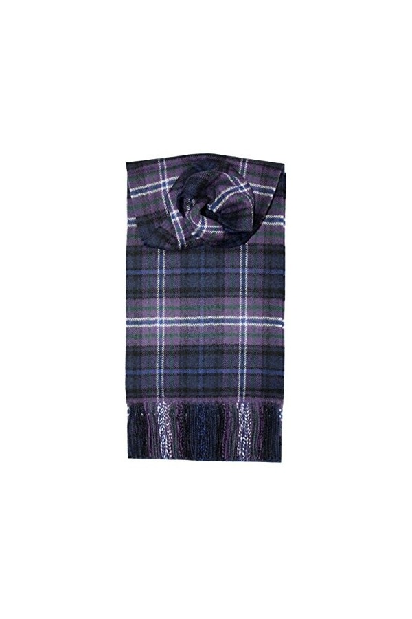 Longue écharpe en laine dagneau brossée - Qualité supérieure Disponibles dans différents tartans - - Taille unique