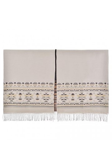 Lifetooler Poncho pour Femme Cardigan à Devant Ouvert Cape réversible dhiver Cape imprimée surdimensionnée Couverture en Tar