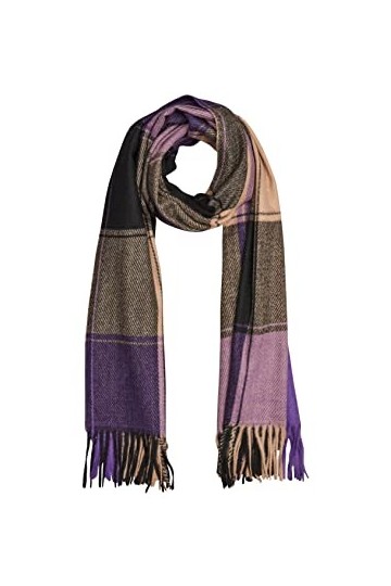 Comma 2107856002 Châle, Multicolore, Taille Unique Femme