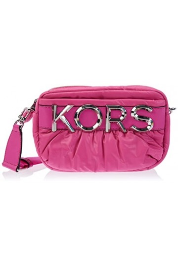 MICHAEL KORS Leonie EW Camera XBODY, Bag Women, Cerise, Taille Unique