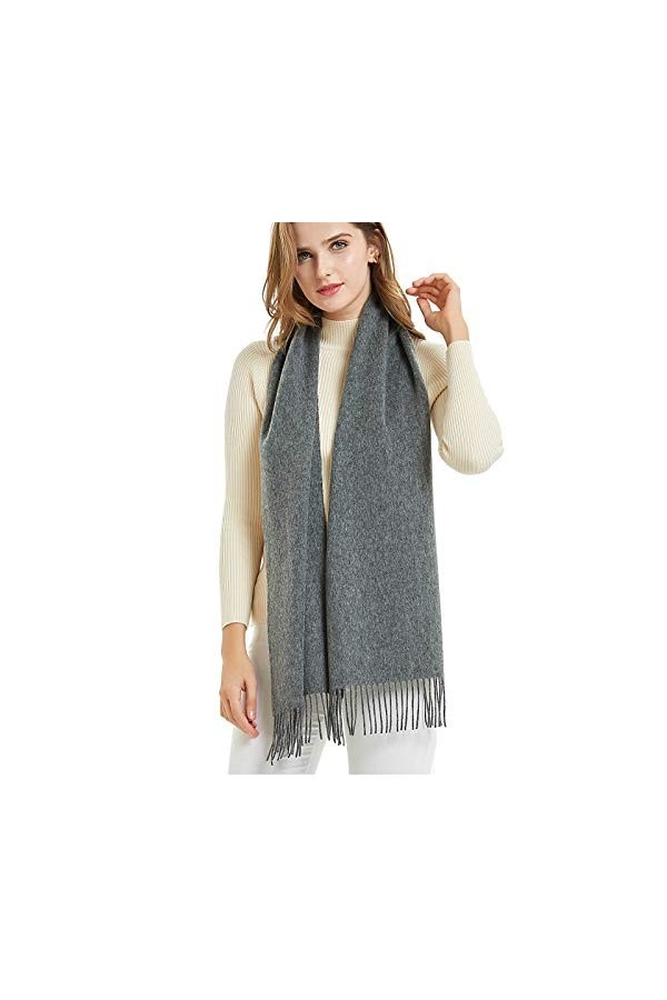 Novawo Super Warm Wool Scarf for Men Women