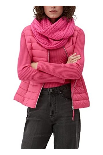 s.Oliver Snood Tour de Cou, Pink, Taille Unique aux Femmes