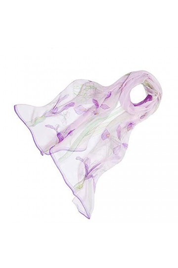 Signare Foulard pour femme 100 % soie légère et douce