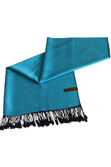 CJ Apparel&nbsp;Écharpe Châle Pashmina Pashminas CJ Apparel Couleur unie - - Taille unique
