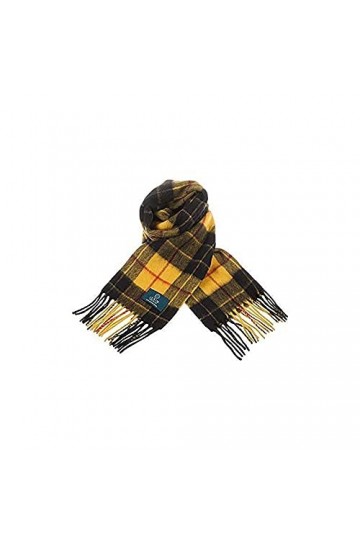 Clans of Scotland - Écharpe tartan écossaise pure laine dagneau écossaise clan 100 % laine – Écharpe tartan en pure laine – 