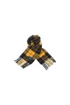 Clans of Scotland - Écharpe tartan écossaise pure laine dagneau écossaise clan 100 % laine – Écharpe tartan en pure laine – 