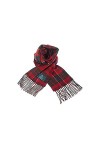 Clans of Scotland - Écharpe tartan écossaise pure laine dagneau écossaise clan 100 % laine – Écharpe tartan en pure laine – 