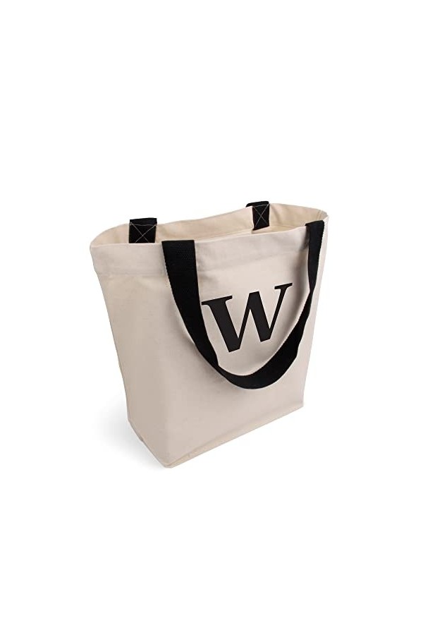 Cottonbagjoe Sac de transport élégant et spacieux - Avec poche intérieure, fermeture éclair et grand fond - Sac en coton - Sa