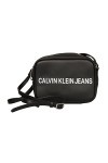 Calvin Klein Jeans CK sac femme avec bandoulière article ZW0ZW01832 CAMERA BAG - cm.19 x cm.14 x cm.8 approx. , BDS Black/Ne