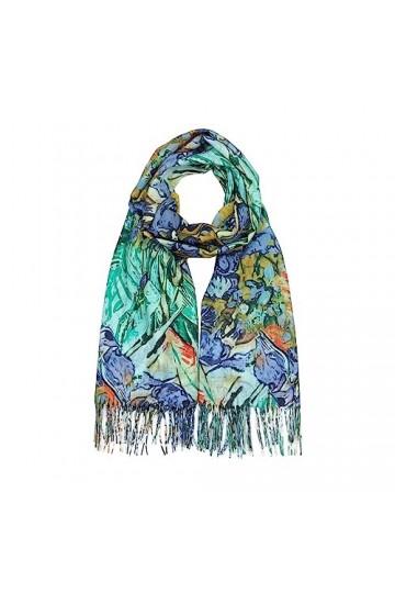 RIIQIICHY Écharpes réversibles imprimées pour femmes châles pashmina et écharpes pour femme pour lhiver chaud, Écharpe impri