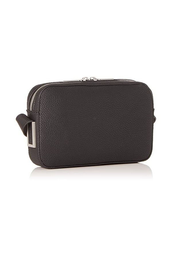 Calvin Klein Sac Bandoulière Femme Ck Must Plus Camera Bag Petit Modèle, Noir Ck Black , Taille Standard