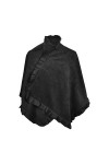 TOUTACOO, Poncho Cape Polaire - Poncho Femme - Couleur 01-Noir