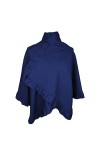 TOUTACOO, Poncho Cape Polaire - Poncho Femme - Couleur 01-Noir
