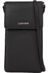 Calvin Klein Must Xbody Pochette pour téléphone, Accessoire Technique Femme, CK Noir, Taille Unique