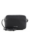 Calvin Klein Sac Bandoulière Femme Ck Must Camera Bag Petit Modèle, Noir Ck Black , Taille Standard