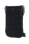 Calvin Klein Re-Lock Quilt Phone Pouch CK Black