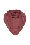 Knit Factory - Lola Châle - Stone Red - 190x85 cm