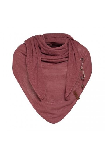 Knit Factory - Lola Châle - Stone Red - 190x85 cm