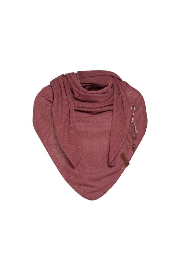 Knit Factory - Lola Châle - Stone Red - 190x85 cm