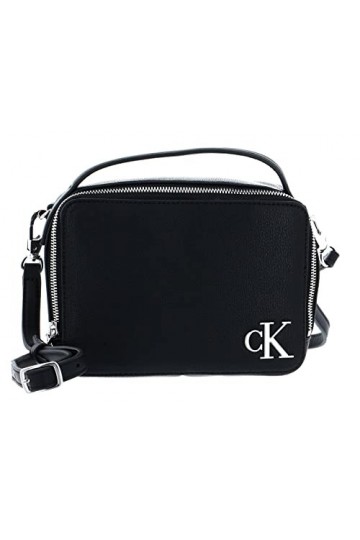 Calvin Klein CKJ Minimal Monogram Camera Bag 18 Black