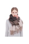 RIIQIICHY Écharpe Pashmina Châles Etole Pour Femme Foulard Hiver Grande Chauds Écharpes