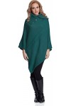 Merry Style Poncho Vêtement dhiver Femme 2V3T1 Beigemelange, One Size 