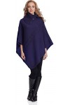 Merry Style Poncho Vêtement dhiver Femme 2V3T1 Beigemelange, One Size 