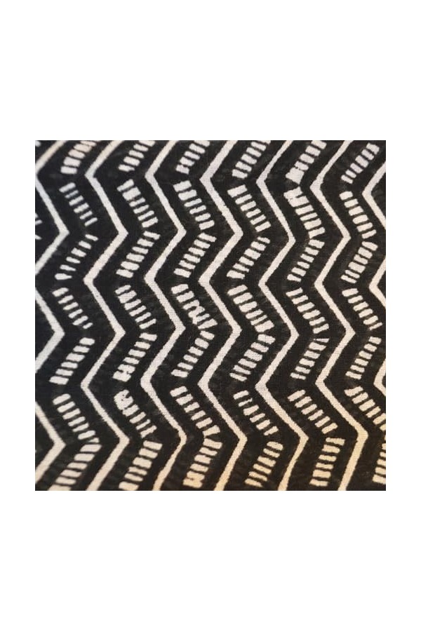 BEAT 3 Foulard Cols Femme 100% Coton Design Collection 50 X 180 cm Noir Vert Fuxia Automne Printemps