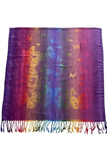 CJ Apparel Violet Châle écharpe étole Wrap Châles Pashminas Nouvelle
