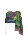 von Lilienfeld Foulard Soie Femme Écharpe Art Cache-Nez Eva Maria Nitsche: Magic Mandala