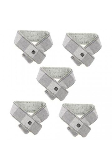 GLEAVI 5 Pièces Écharpe Chauffante Châle Enveloppements Pour Femmes Châles Pour Femmes Habillés Coussins Chauffants Sans Fil 