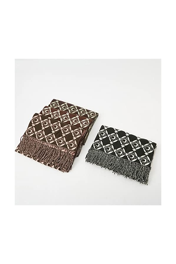 LUCBEI châle créatif et à la mode écharpe polyvalente long grand châle facile à assortir avec des accessoires de vêtements ac