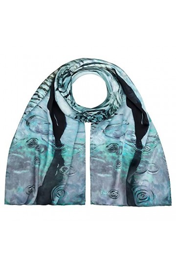 VON LILIENFELD Foulard Soie Femme Écharpe Cache-Nez Arte Theo Michael Romance